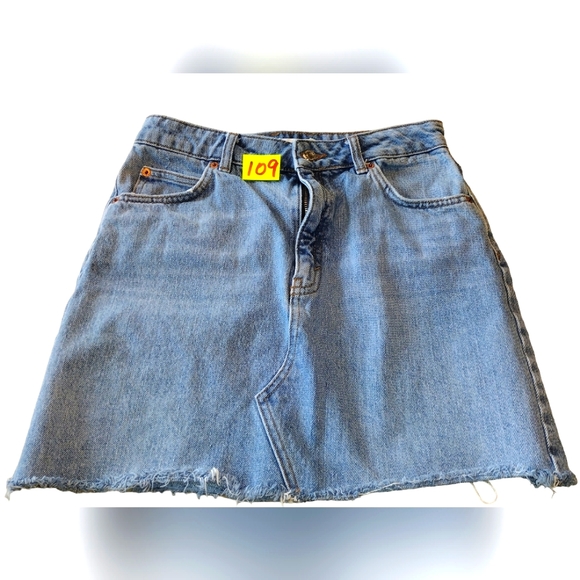 Topshop jean skirt - Picture 1 of 2